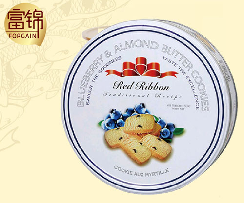 Red Ribbon藍莓奶油味曲奇餅干